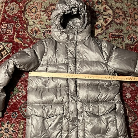Simons metallic puffer parka - Picture 10 of 12